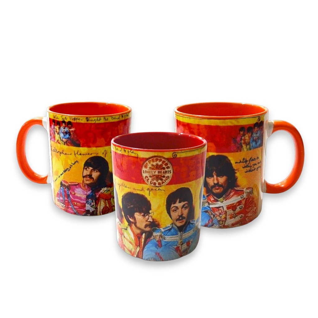 Taza 11 oz - Sgt. Peppers (rojo)