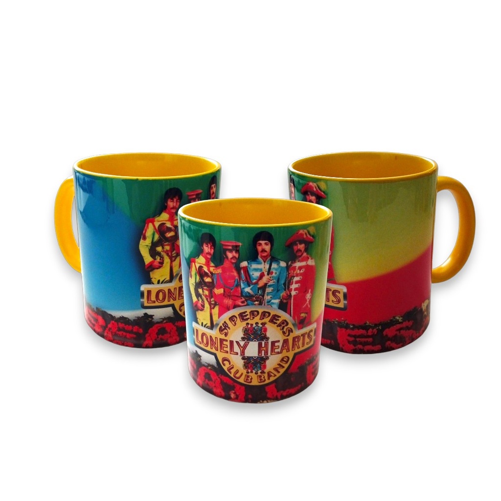 Taza 11 oz - Sgt. Peppers (amarillo)