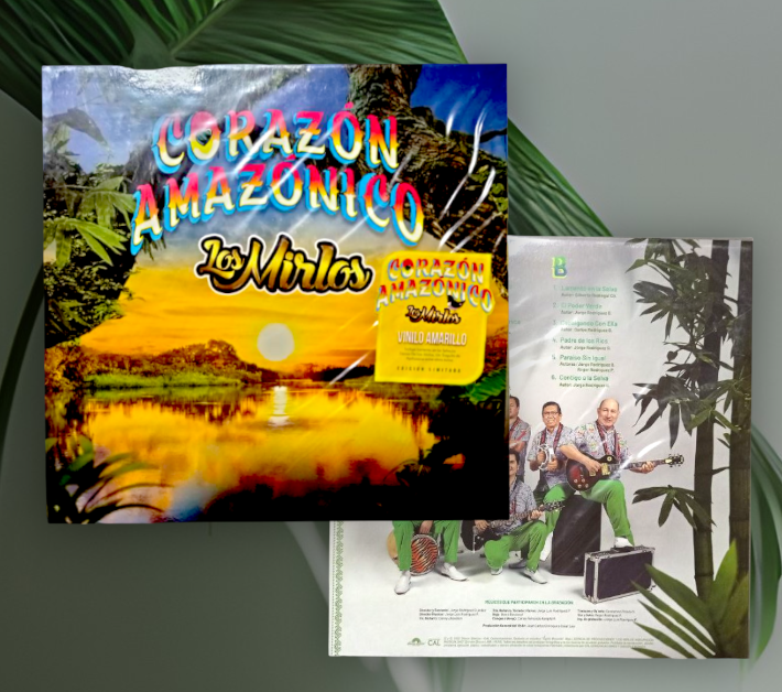[DV33MIR01] Los Mirlos - Corazón amazónico (amarillo)