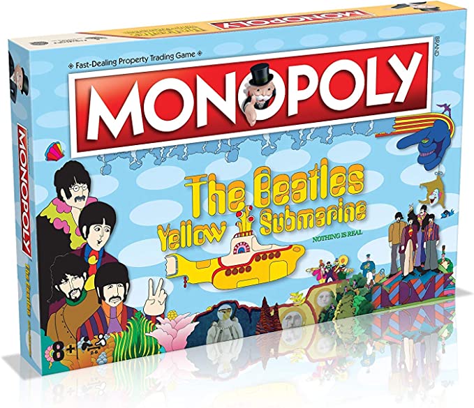 [JM00HAS01] The Beatles - Monopoly Yellow Submarine (juego de mesa)