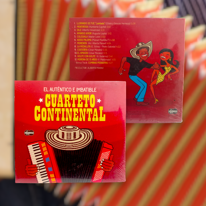 Cuarteto Continental - El autentuco e imbatible (CD)