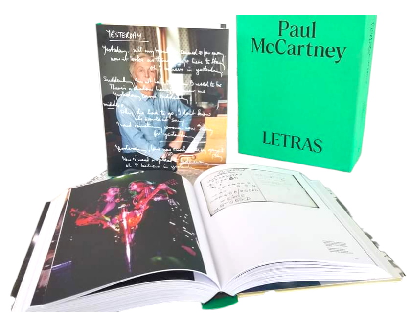 Letras - Paul McCartney (tapa dura) 