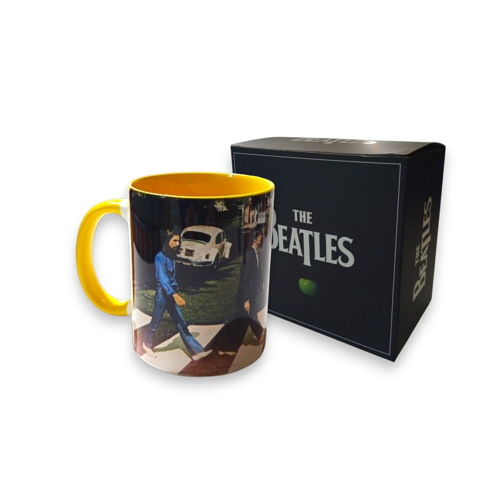 The Beatles - Taza 11 oz - Abbey Road (amarilla)