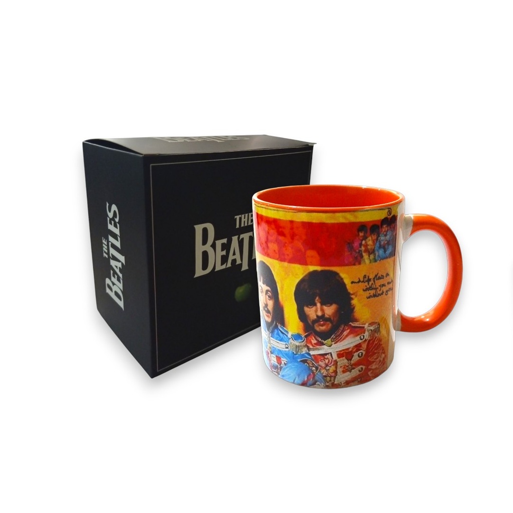 The Beatles - Taza 11 oz - Sgt Peppers (naranja)