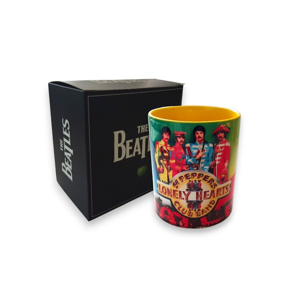 The Beatles - Taza 11 oz - Sgt Peppers (amarillo)